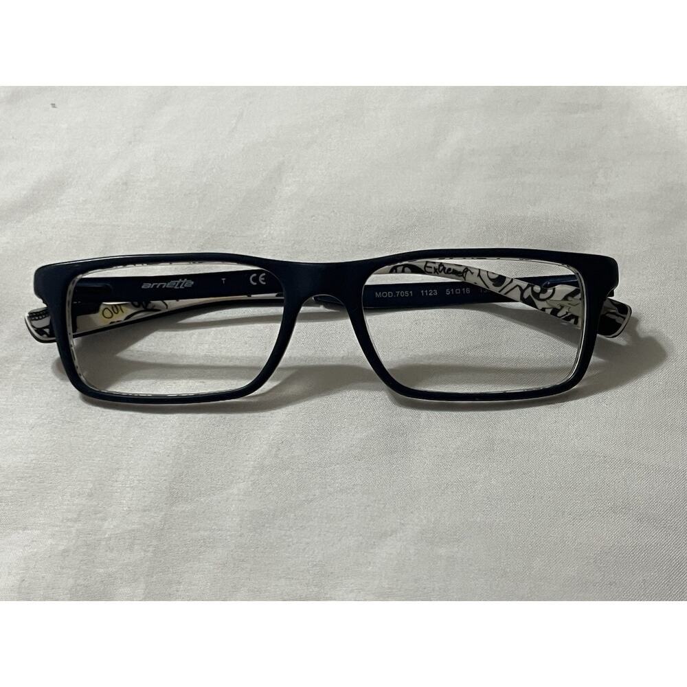 Arnette AN 7051 1123 Men's Eyeglasses Frames 51-16-135mm - Blue- 100% Original‎